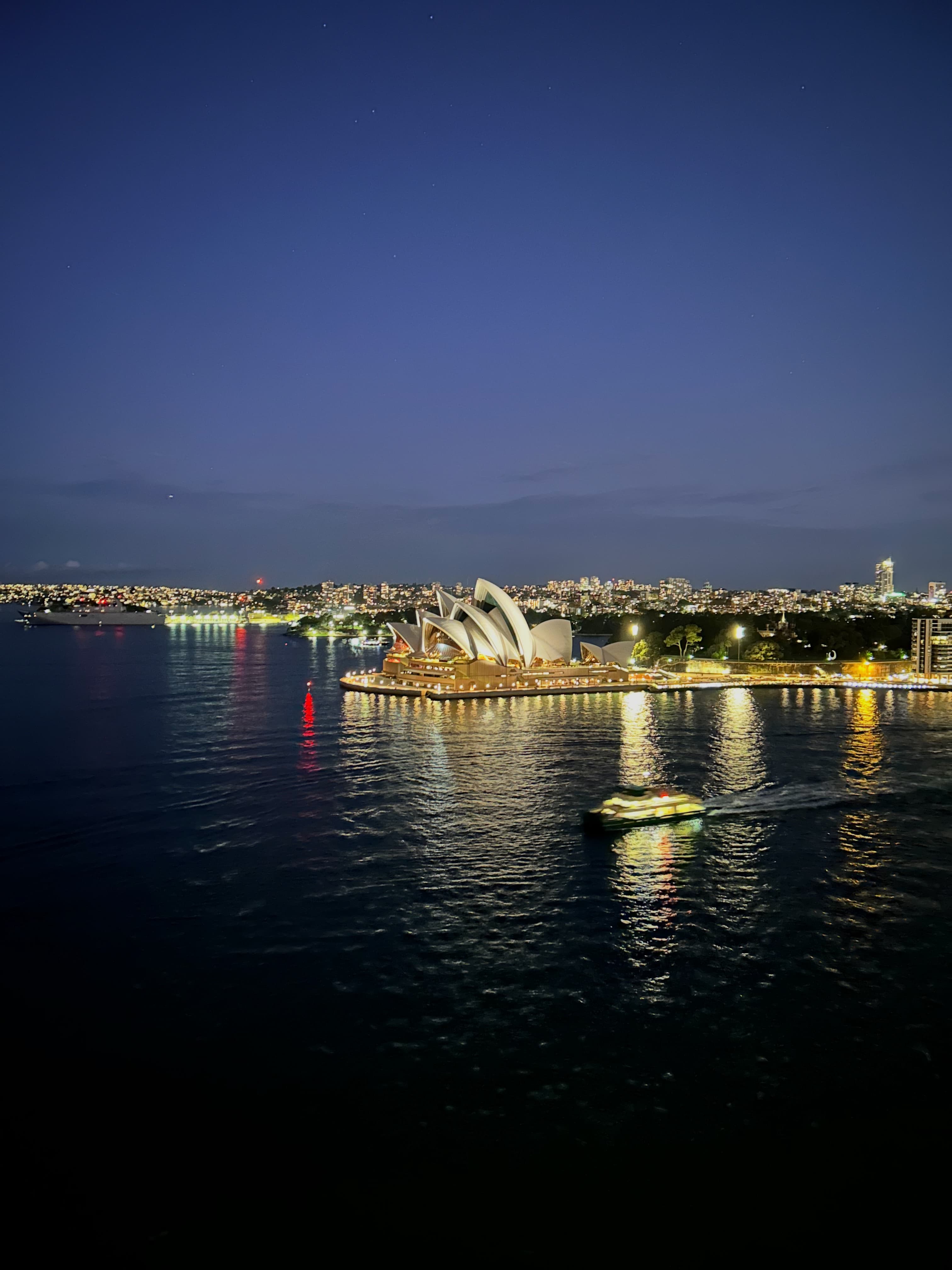 Sydney Opera House at night